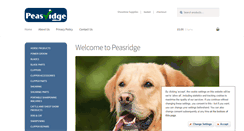Desktop Screenshot of peasridge.co.uk